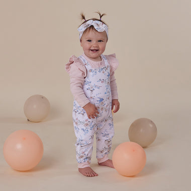 Sweet Swallows Organic Snuggle Overalls | Snuggle Hunny