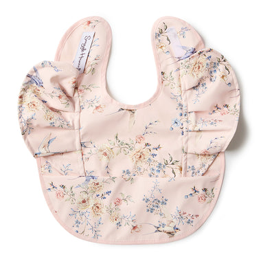 Sweet Swallows Frill Snuggle Bib| Snuggle Hunny