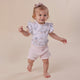Sweet Swallows Short Sleeve Organic Bodysuit with Frill - Thumbnail 19
