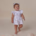 Sweet Swallows Short Sleeve Organic Dress | Snuggle Hunny