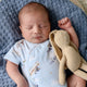 Taking Flight Short Sleeve Organic Kimono Bodysuit - Thumbnail 10