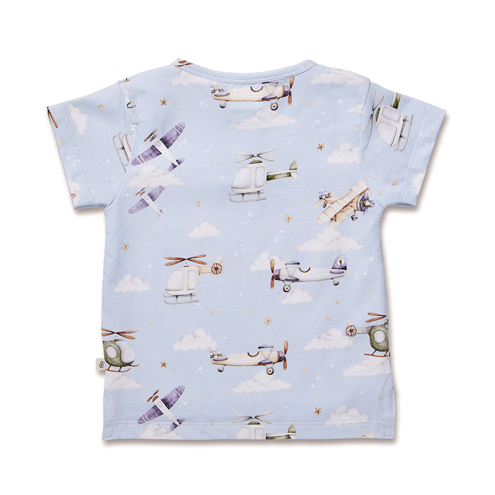 Taking Flight Organic Short Sleeve Top - View 7