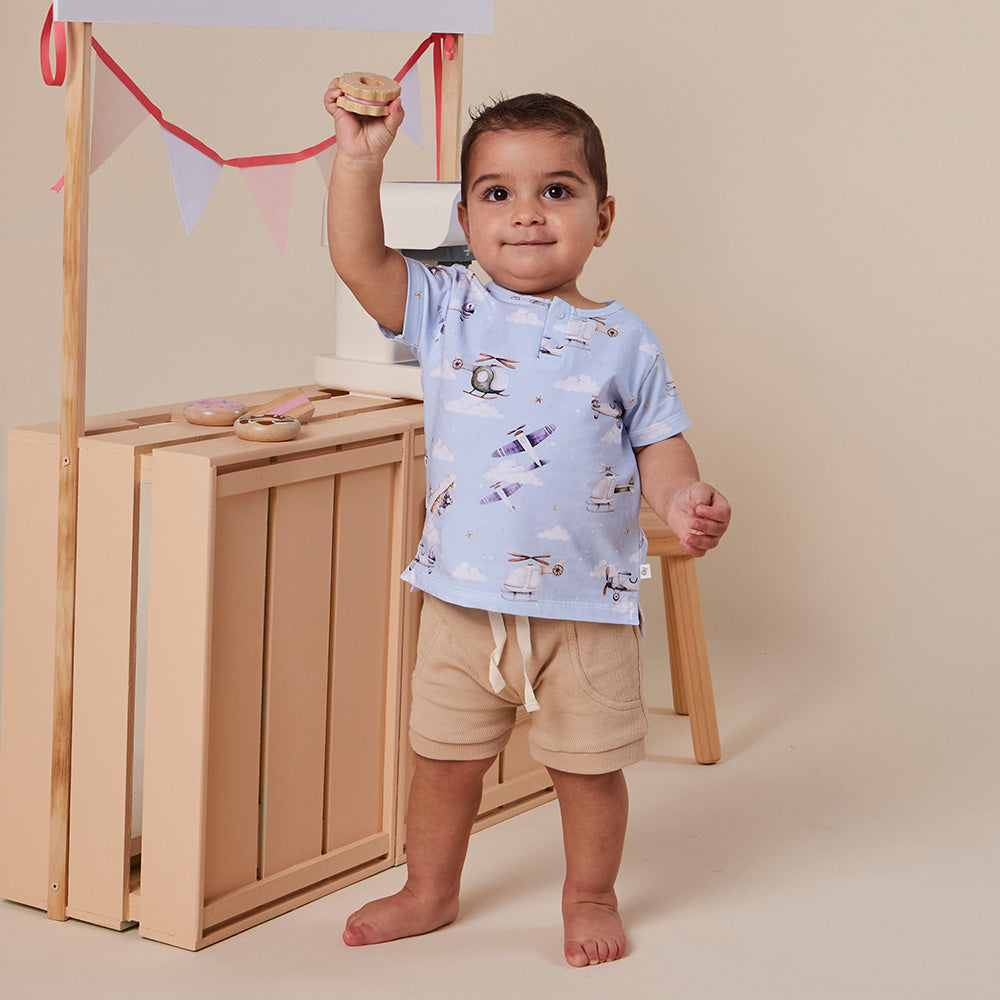 Taking Flight Organic Short Sleeve Top - View 8