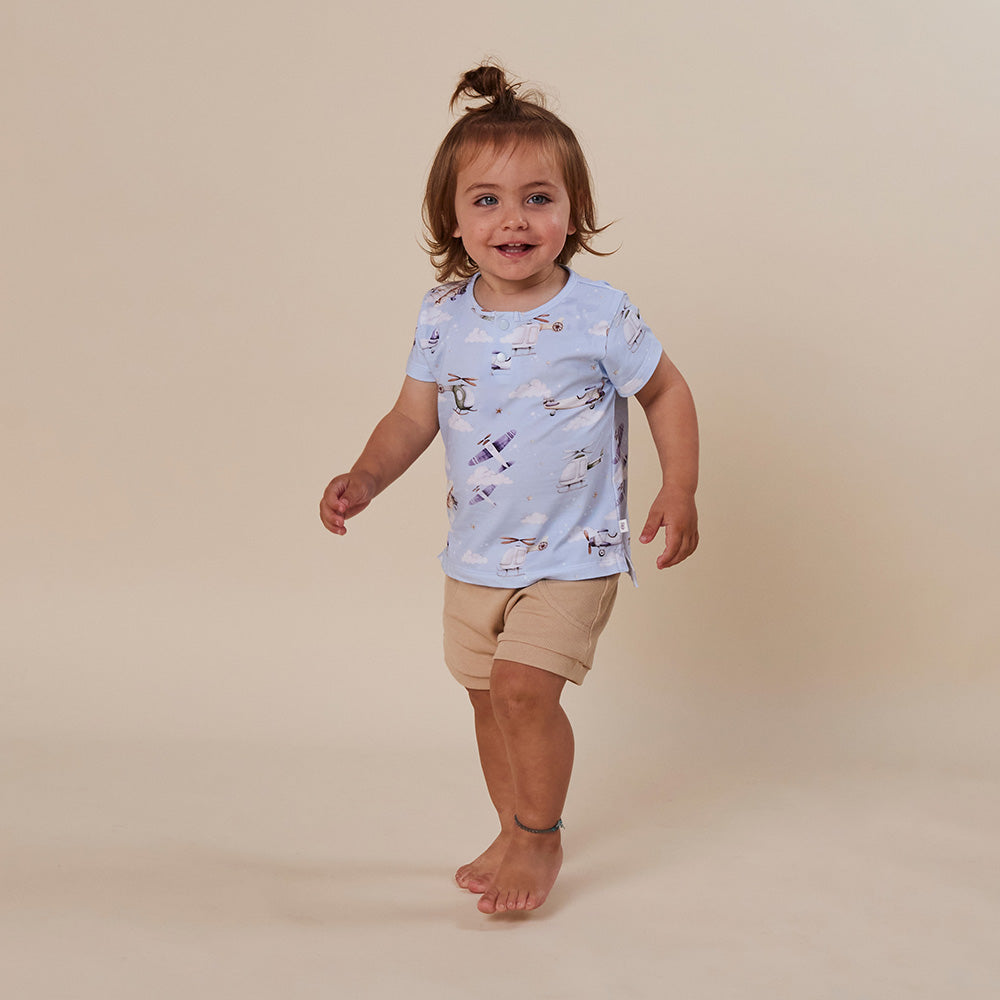 Taking Flight Organic Short Sleeve Top - View 10