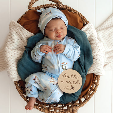 Taking Flight Wooden Milestone Cards | Snuggle Hunny