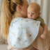 Taking Flight Organic Cotton Burp Cloth | Snuggle Hunny