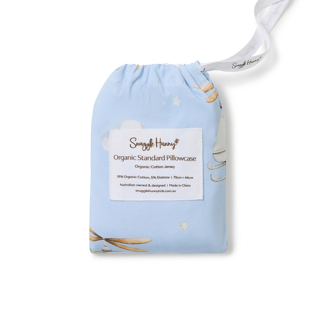 Taking Flight Organic Cotton Single Pillowcase - View 5