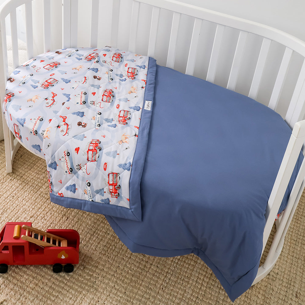 To The Rescue Organic Cotton Cot Comforter - View 4