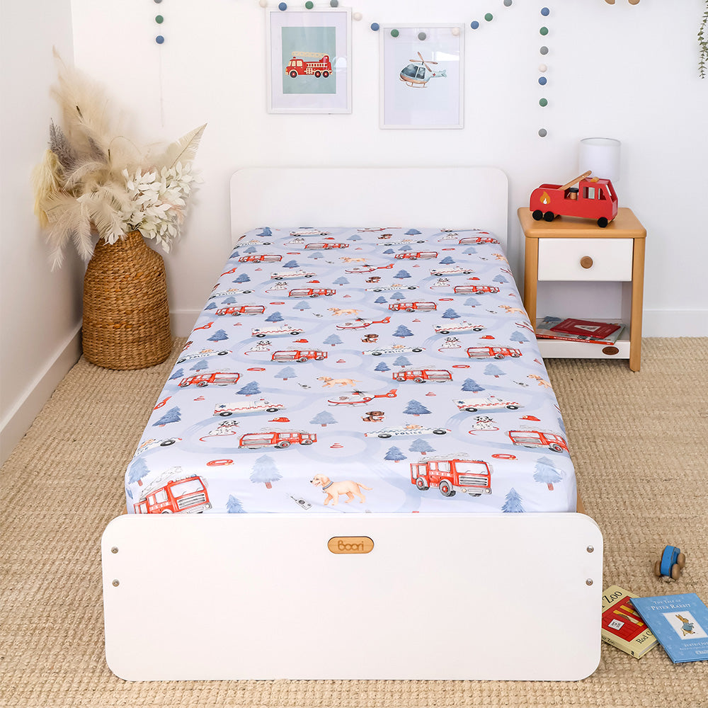 To The Rescue Organic Cotton Fitted Sheet - View 3