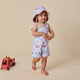 To The Rescue Organic Snuggle Overall Shorts - Thumbnail 15