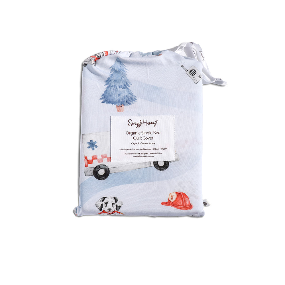 To The Rescue Organic Cotton Quilt Cover - View 7
