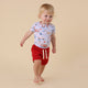 To The Rescue Short Sleeve Organic Bodysuit - Thumbnail 14