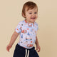 To The Rescue Short Sleeve Organic Bodysuit - Thumbnail 11