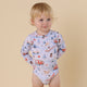 To The Rescue Long Sleeve Organic Bodysuit - Thumbnail 4