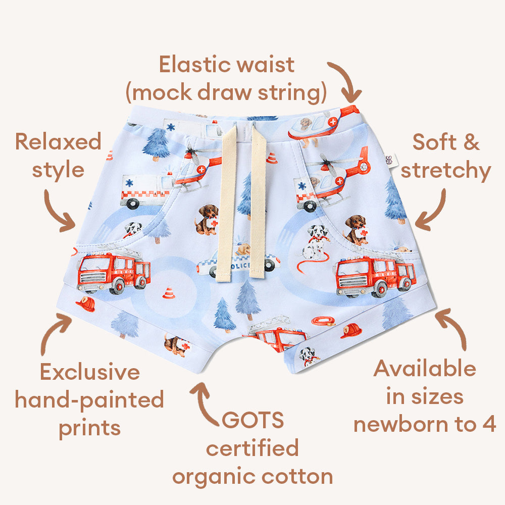 To The Rescue Organic Shorts - View 6