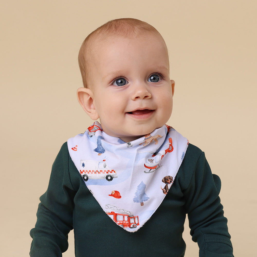 To The Rescue Organic Dribble Bib - View 5