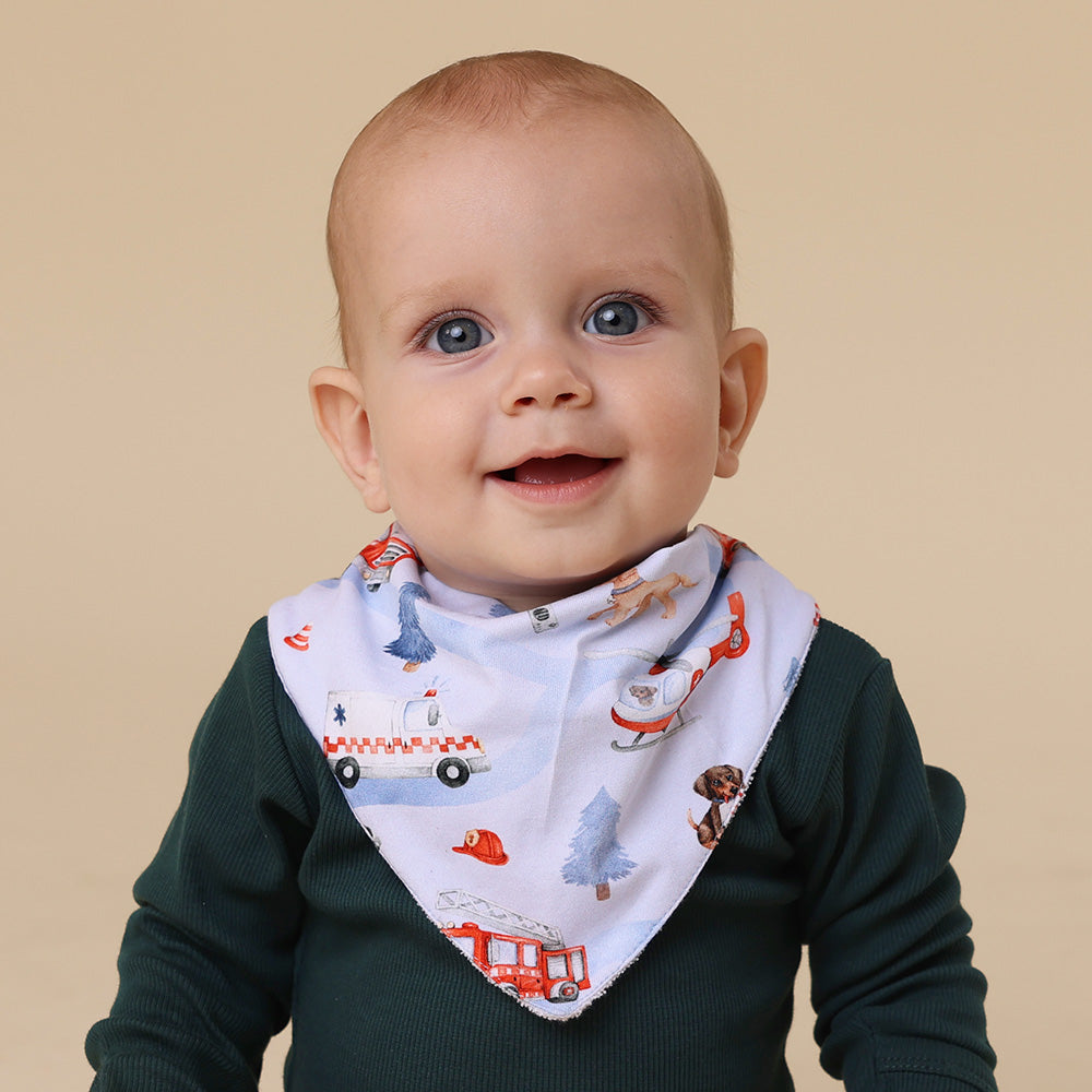 To The Rescue Organic Dribble Bib - View 1