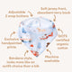 To The Rescue Organic Dribble Bib - Thumbnail 4