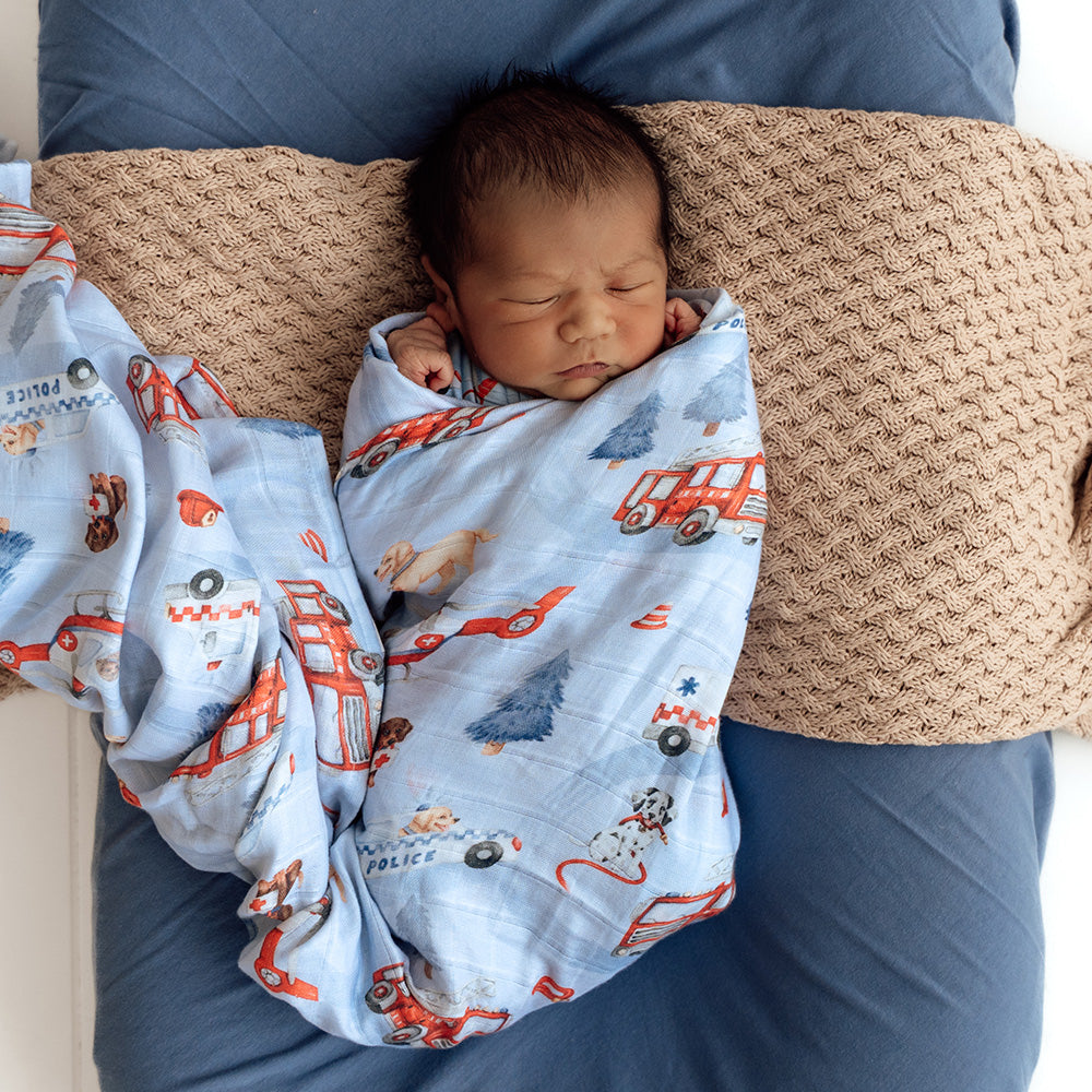 To The Rescue Organic Muslin Wrap - View 5