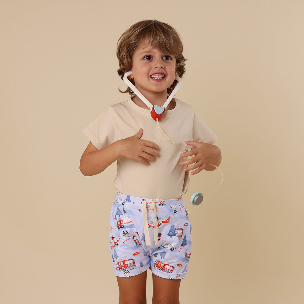 To The Rescue Organic Shorts - View 9