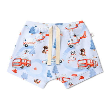 To The Rescue Organic Shorts | Snuggle Hunny