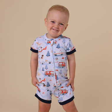 To The Rescue Organic Snuggle Shortie | Snuggle Hunny