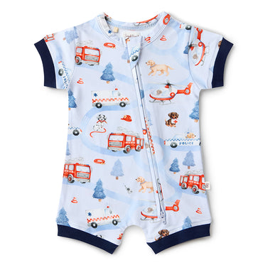 To The Rescue Organic Snuggle Shortie | Snuggle Hunny