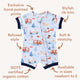 To The Rescue Organic Snuggle Shortie - Thumbnail 8