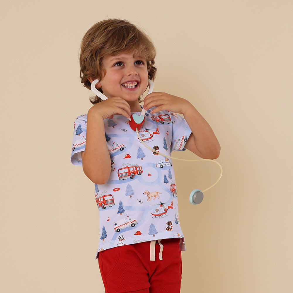 To The Rescue Organic Short Sleeve Top - View 7