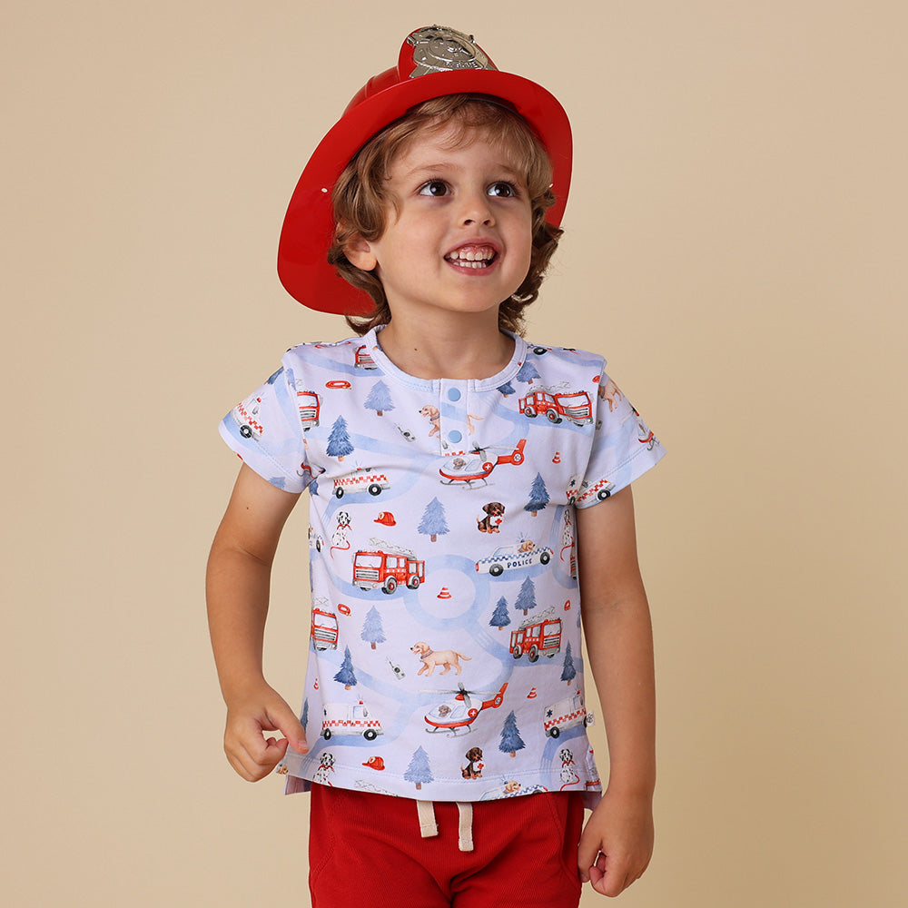 To The Rescue Organic Short Sleeve Top - View 1