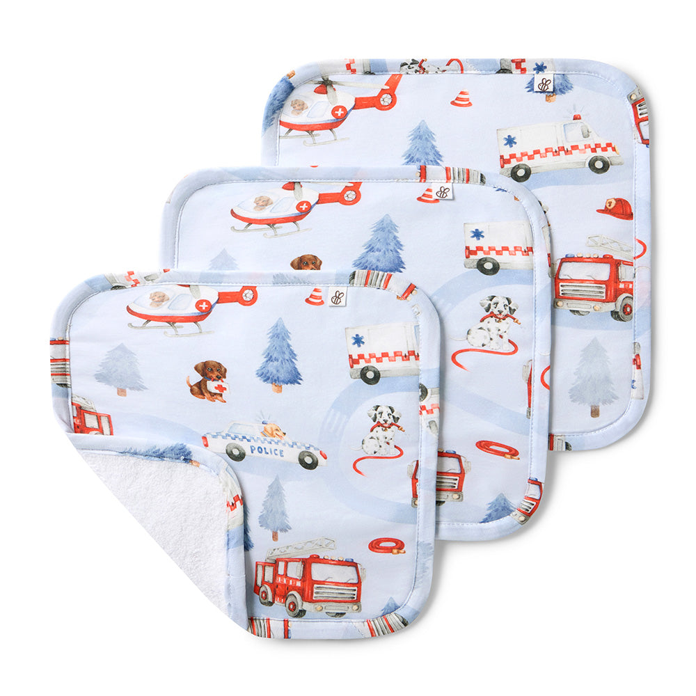 To The Rescue Organic Baby Towel & Wash Cloth Set - View 5