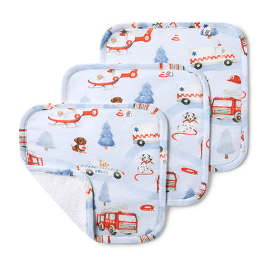 To The Rescue Organic Wash Cloths - 3 Pack | Snuggle Hunny