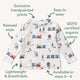Trains Organic Long Sleeve Top - Thumbnail 4