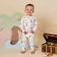Treasure Island Organic Snugglesuit Convertible Romper - Thumbnail 6