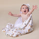 Treasure Island Organic Hooded Baby Towel - Thumbnail 1