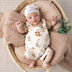 Treasure Island Organic Snuggle Overall Shorts | Snuggle Hunny