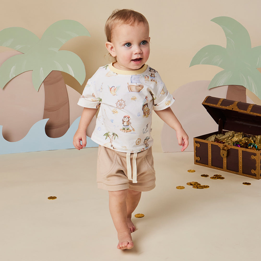 Treasure Island Organic Oversized Tee - View 9