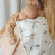 Turtle Organic Cotton Burp Cloth - Thumbnail 1