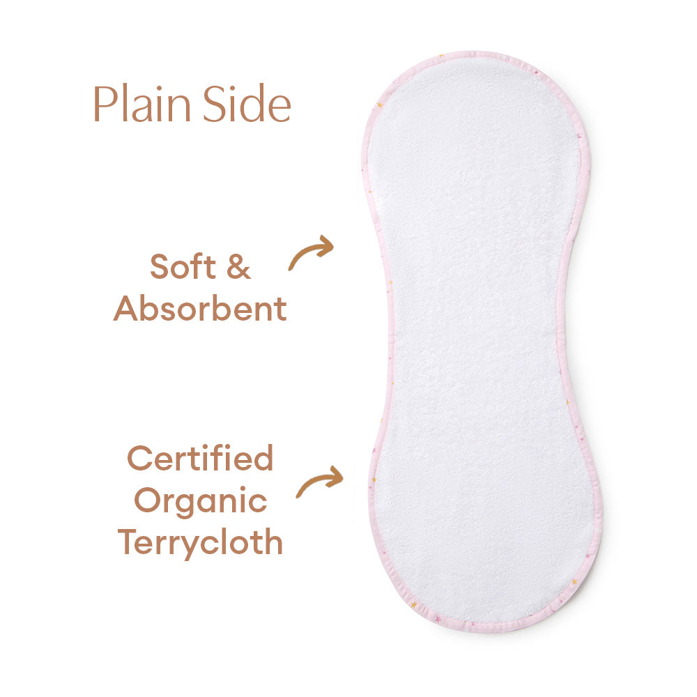 Twinkle Organic Cotton Burp Cloth - View 7