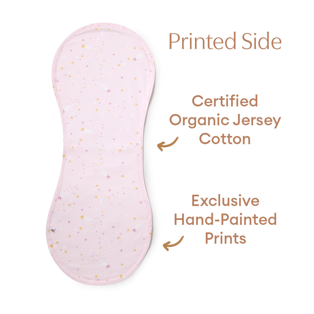 Twinkle Organic Cotton Burp Cloth - View 6