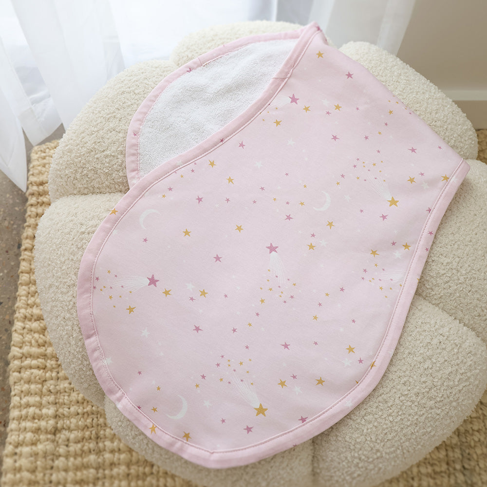 Twinkle Organic Cotton Burp Cloth - View 5