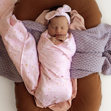 Twinkle Organic Muslin Wrap | Snuggle Hunny