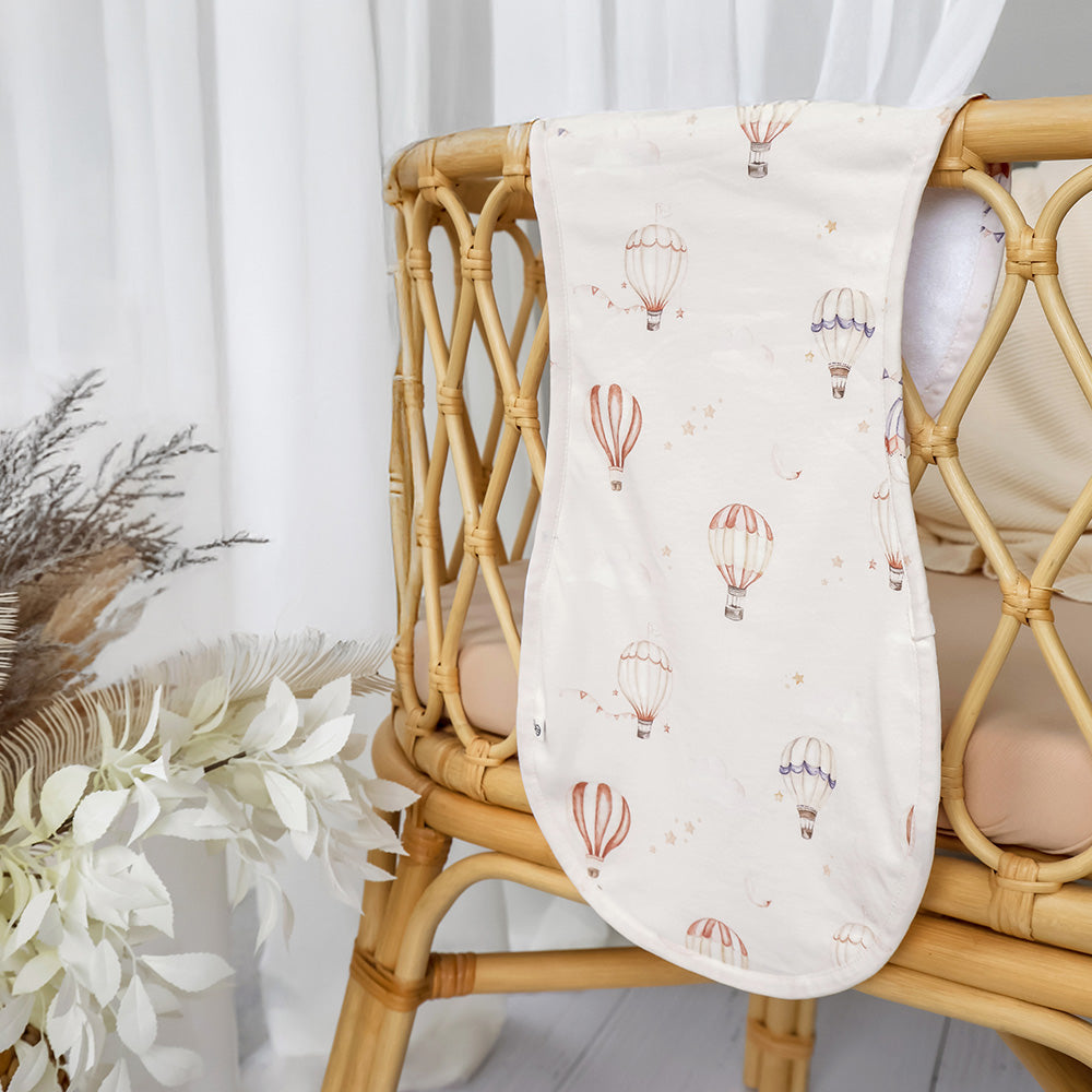 Up & Away Organic Cotton Burp Cloth - View 1
