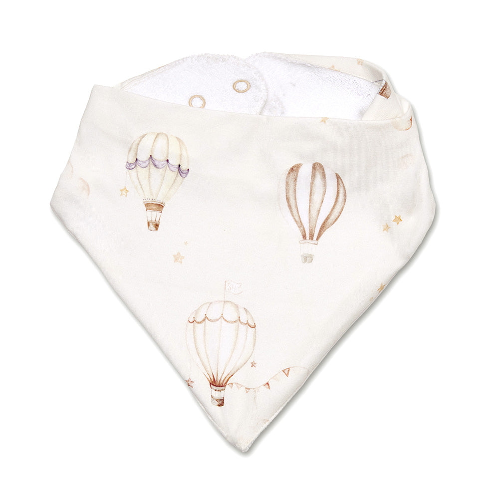 Up & Away Organic Dribble Bib - View 2