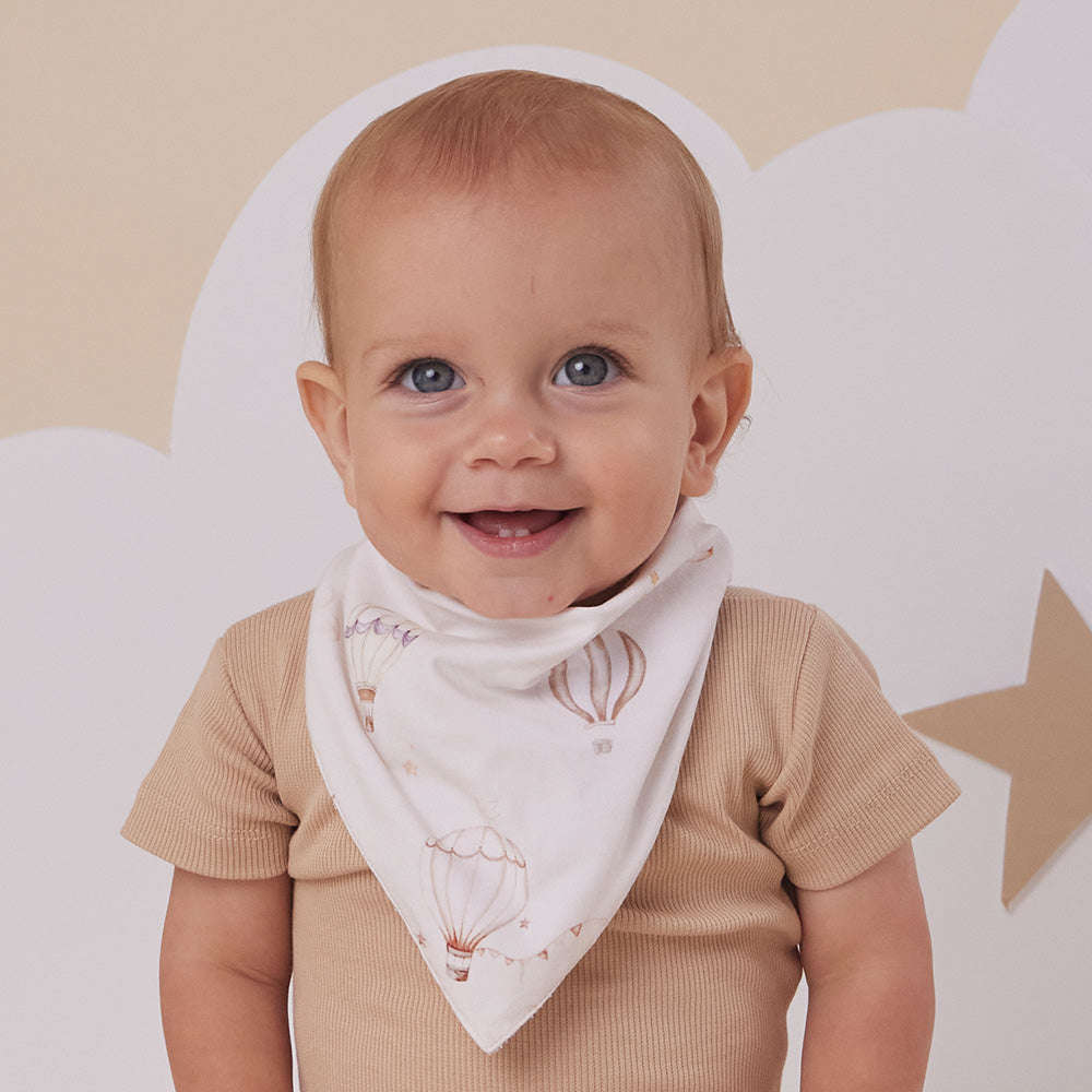 Up & Away Organic Dribble Bib - View 1