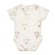 Up & Away Short Sleeve Organic Bodysuit - Thumbnail 2