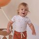 Up & Away Short Sleeve Organic Bodysuit - Thumbnail 1