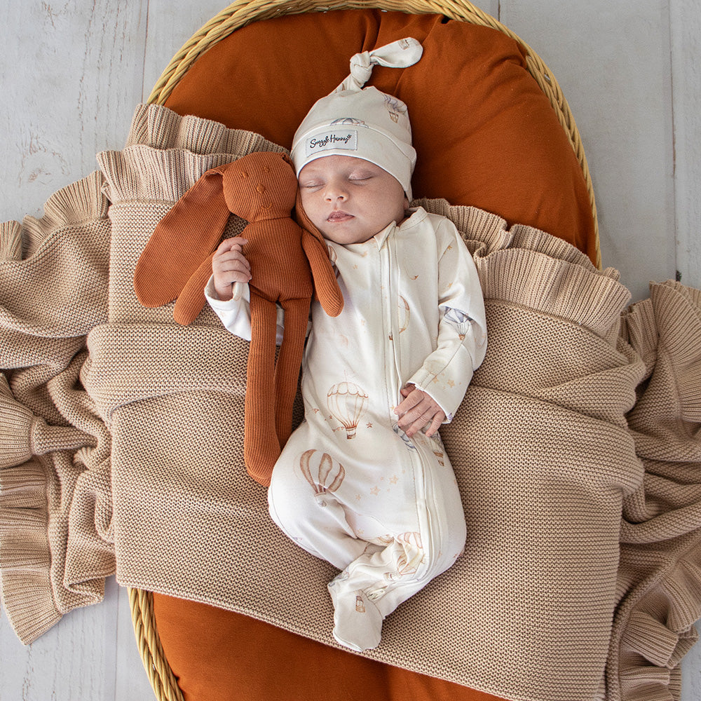 Up & Away Organic Snuggle Sleepsuit Zip Footie - View 4