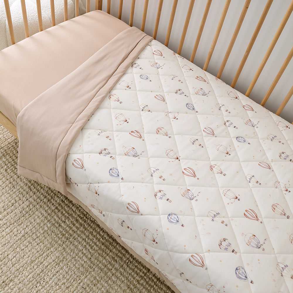 Bundle - Up & Away Cot Comforter & Toddler Pillowcase - View 5