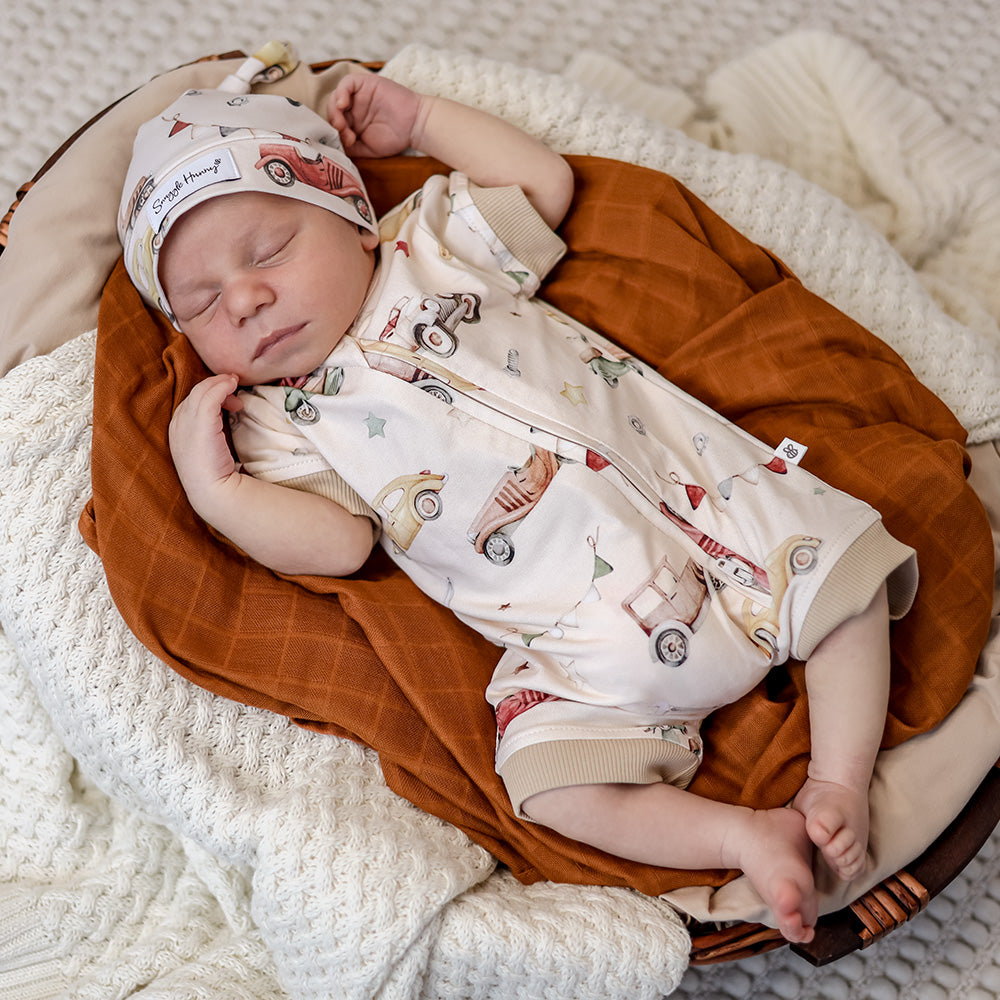 Vintage Cars Organic Snuggle Shortie - View 4